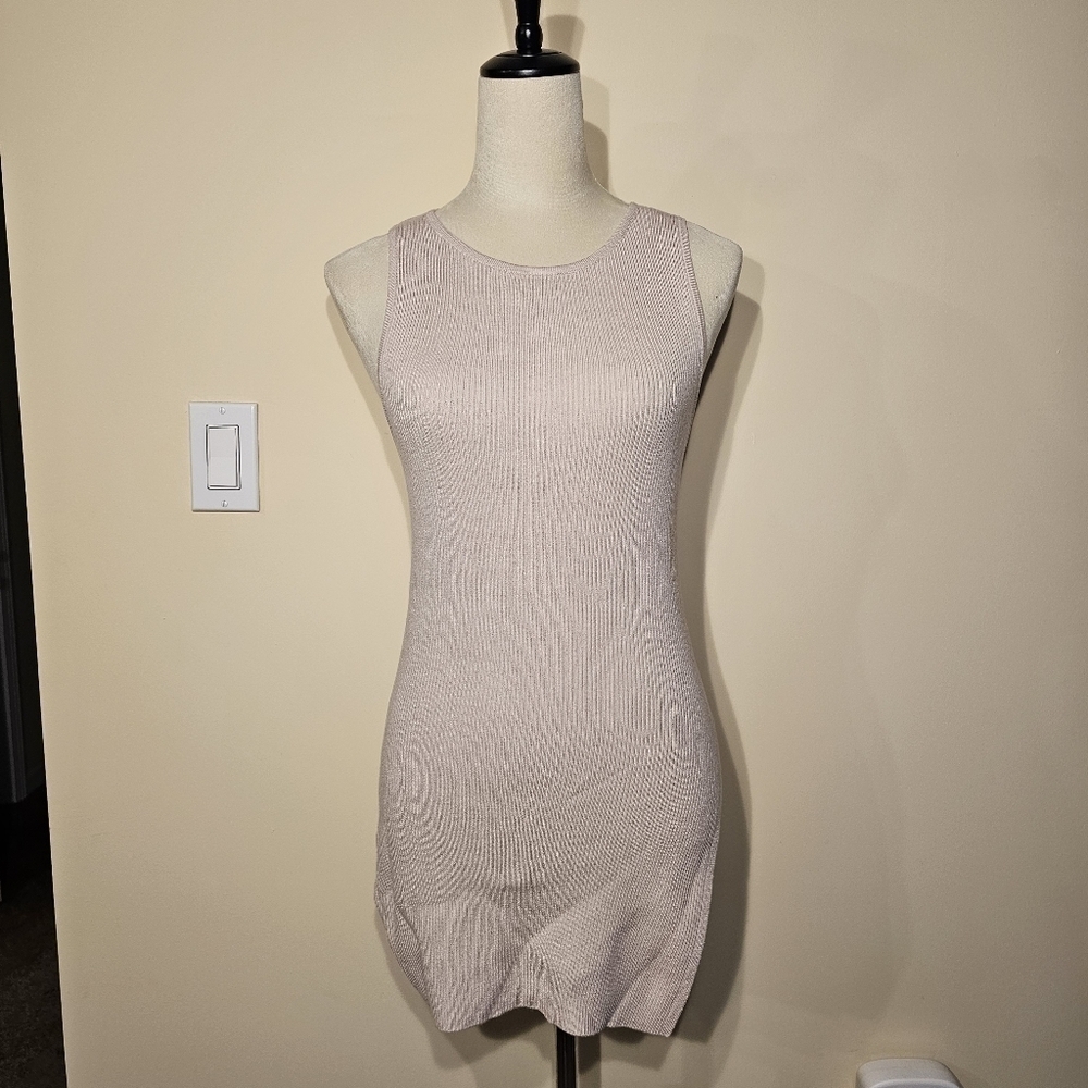 Mango Knit Top with side slit size M